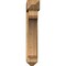 Ekena Millwork Legacy Arts and Crafts Rough Sawn Bracket w/ Offset Brace, Western Red Cedar, 8"W x 36"D x 44"H BKT0806X36X44LEC03RWR - alternate 3